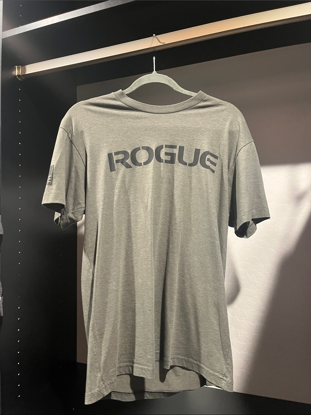 Rogue Olive Green Short Sleeve Logo Tee